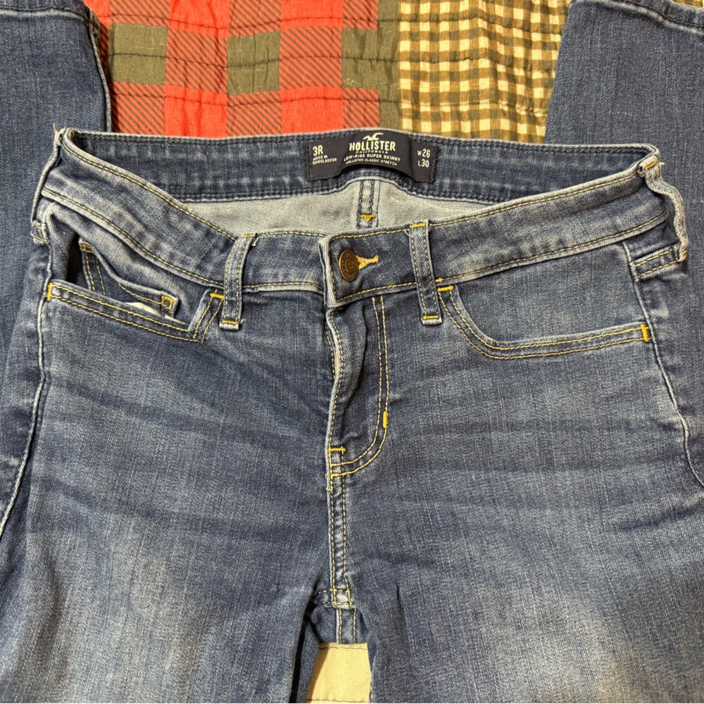 Hollister Classic Blue Skinny Jeans